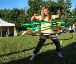 Devon Girlguiding - hula hoops